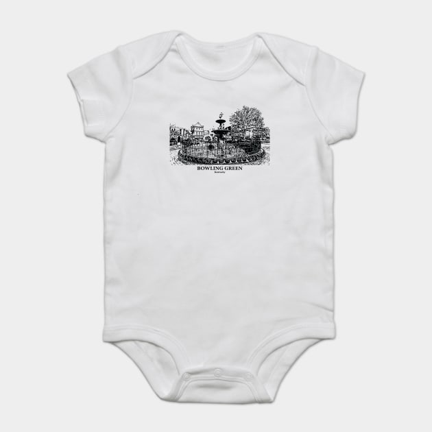 Bowling Green - Kentucky Baby Bodysuit by Lakeric